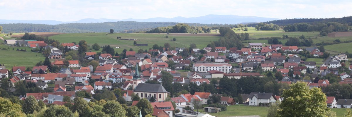Landschaftsaufnahme der Gemeinde Hosenfeld