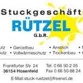 Hier sehen Sie das Logo des Stuckgeschäft Rützel GbR in Hosenfeld.