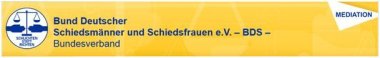 Hier sehen Sie das Logo des Bundes Deutscher Schiedsmänner und Schiedsfrauen e.V.